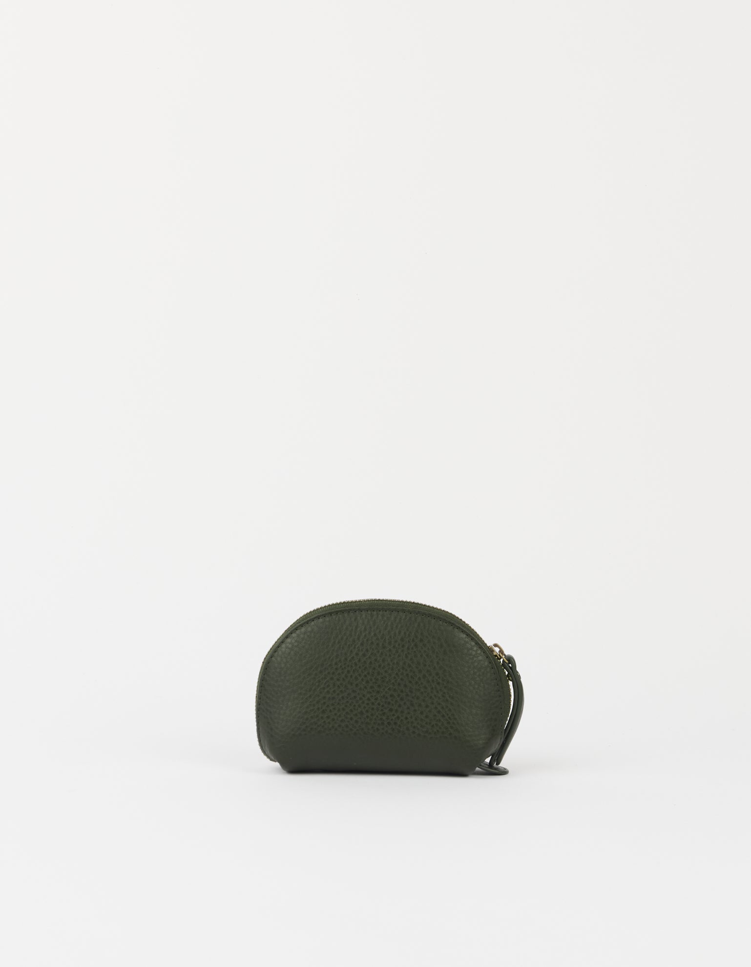 Make up Case Small - Moss Soft Grain Leather