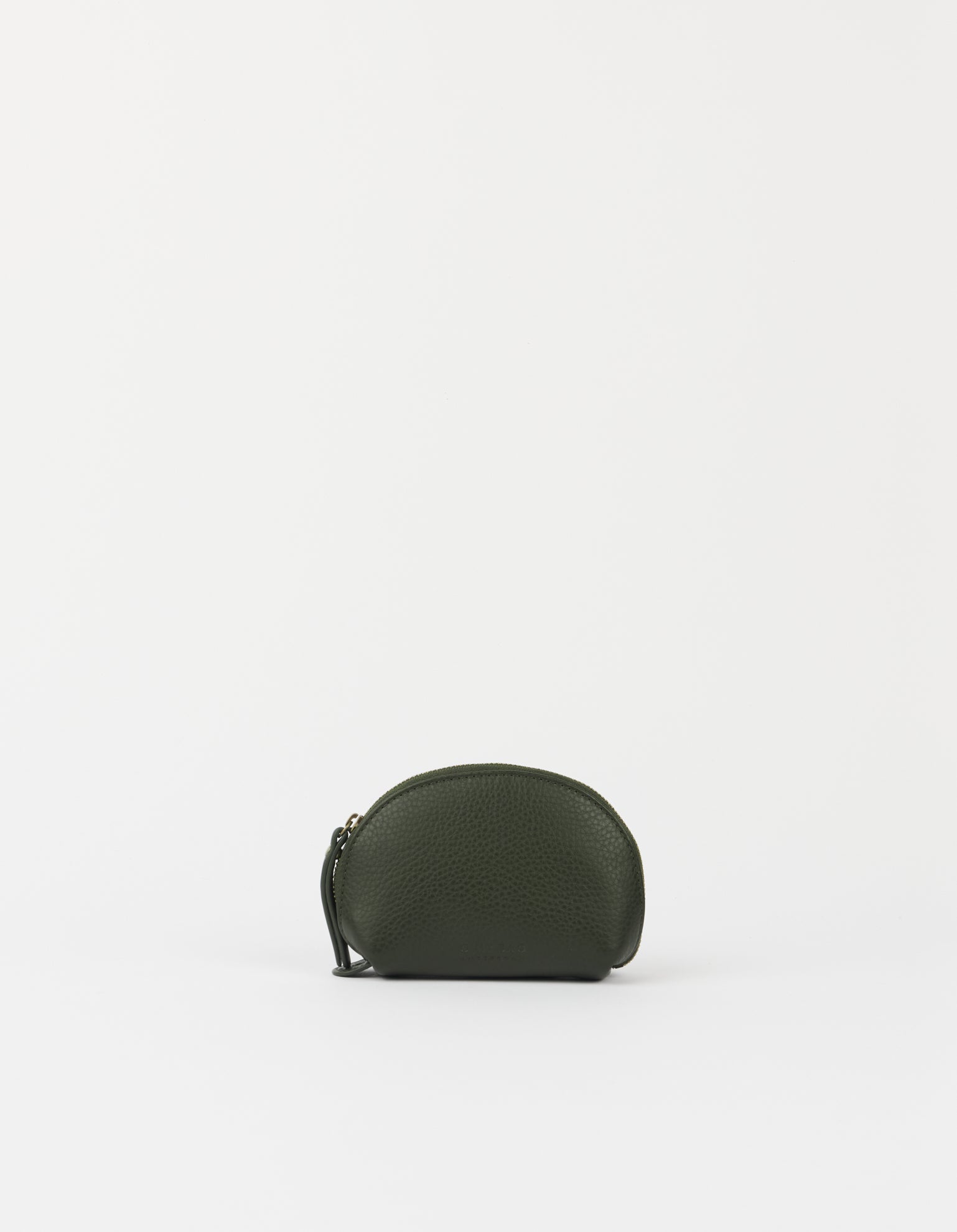 Make up Case Small - Moss Soft Grain Leather