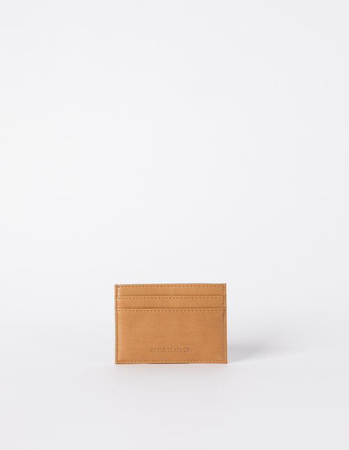 Products Mark's Cardcase - Cognac Apple Leather - back product image