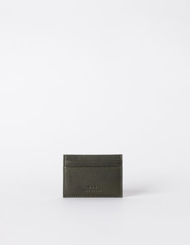 Mark's Cardcase - Green Soft Grain Leather