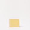 Front of Mark's Cardcase in Butter Yellow