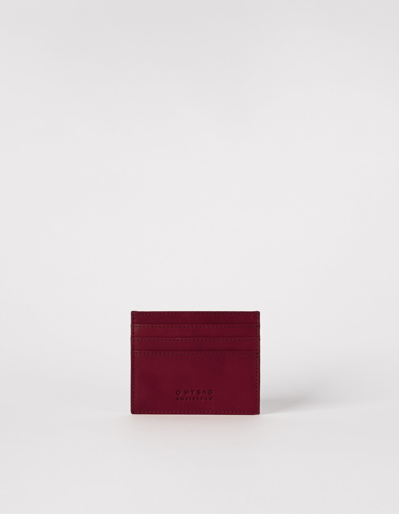 Mark's cardcase ruby color - front product image