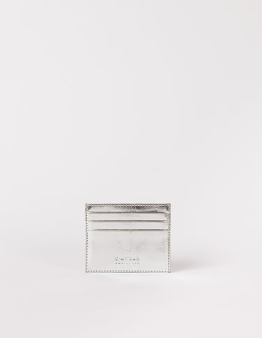 Mark's Cardcase Maxi - Silver Classic Leather