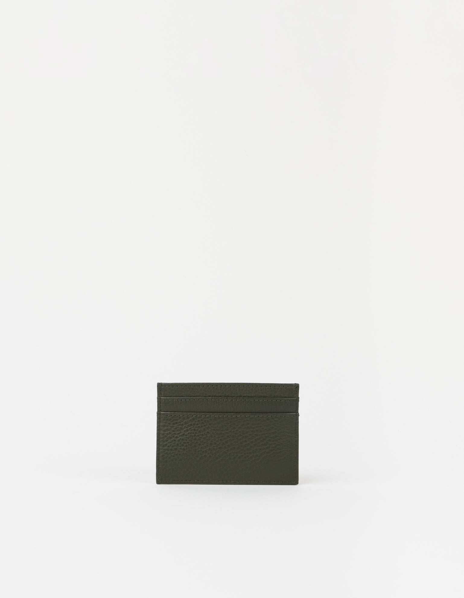 Mark's Cardcase - Moss Soft Grain Leather