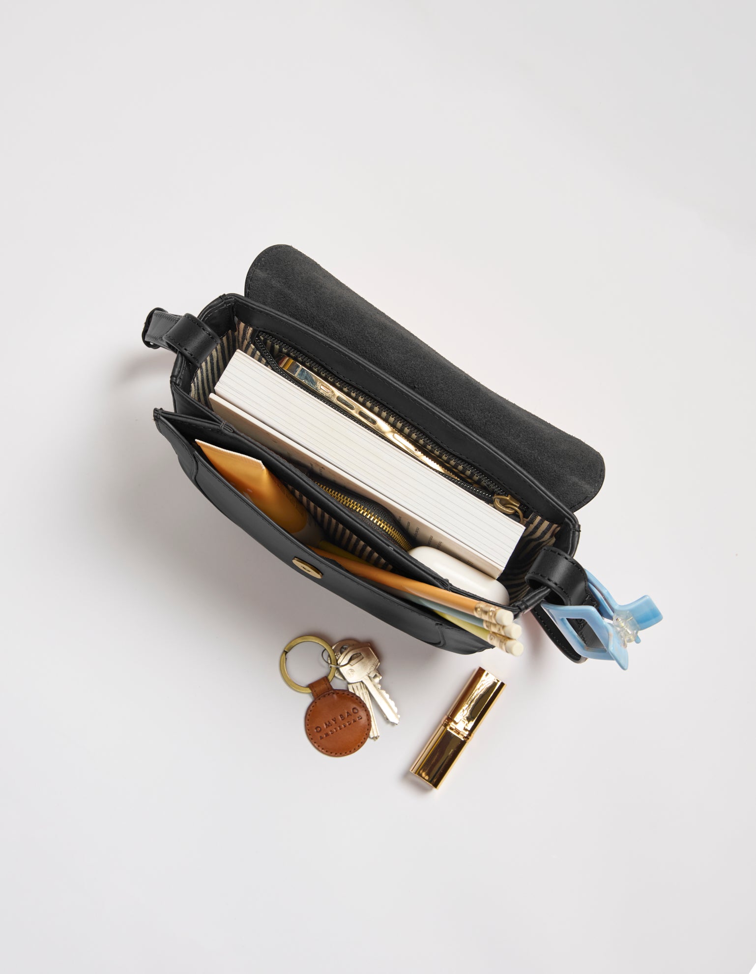 Nina - Black Classic Leather