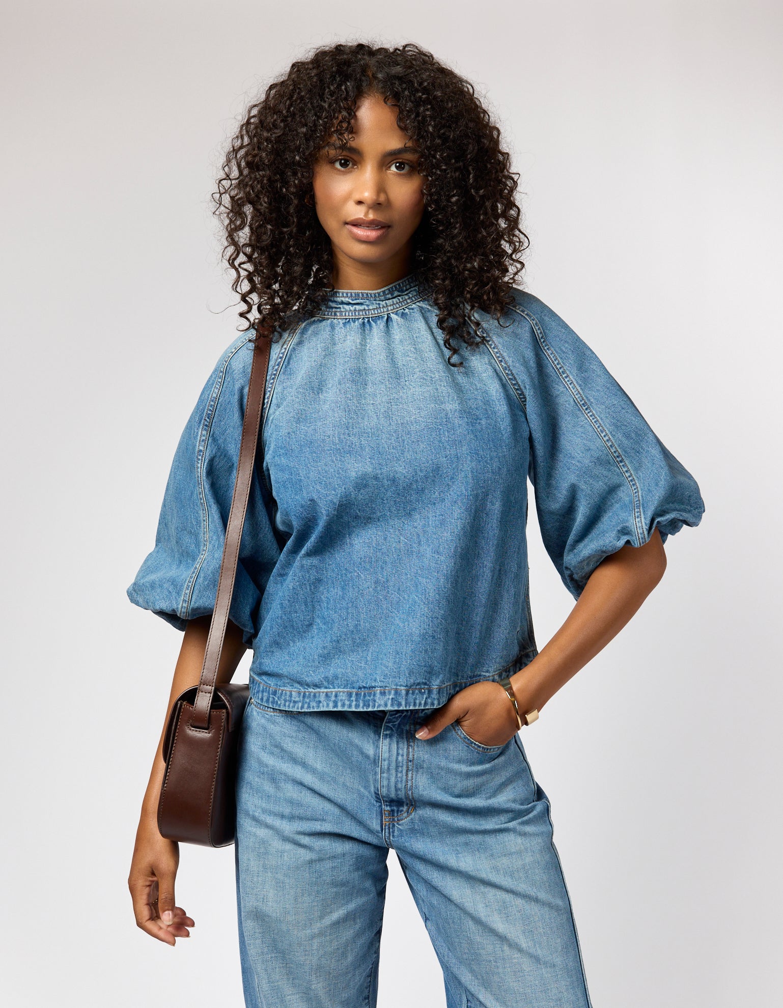 Nina - Chocolate Classic Leather