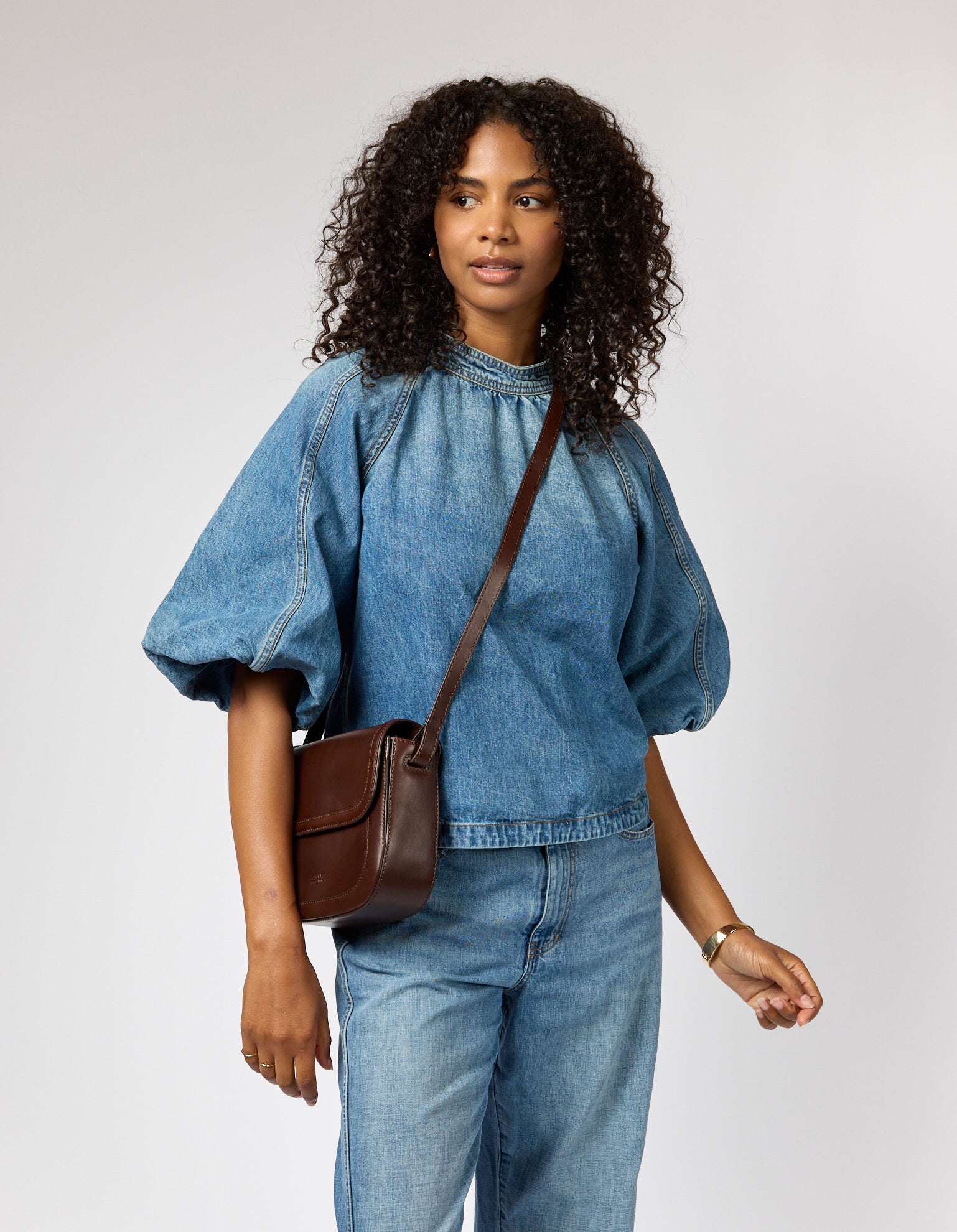 Nina - Chocolate Classic Leather