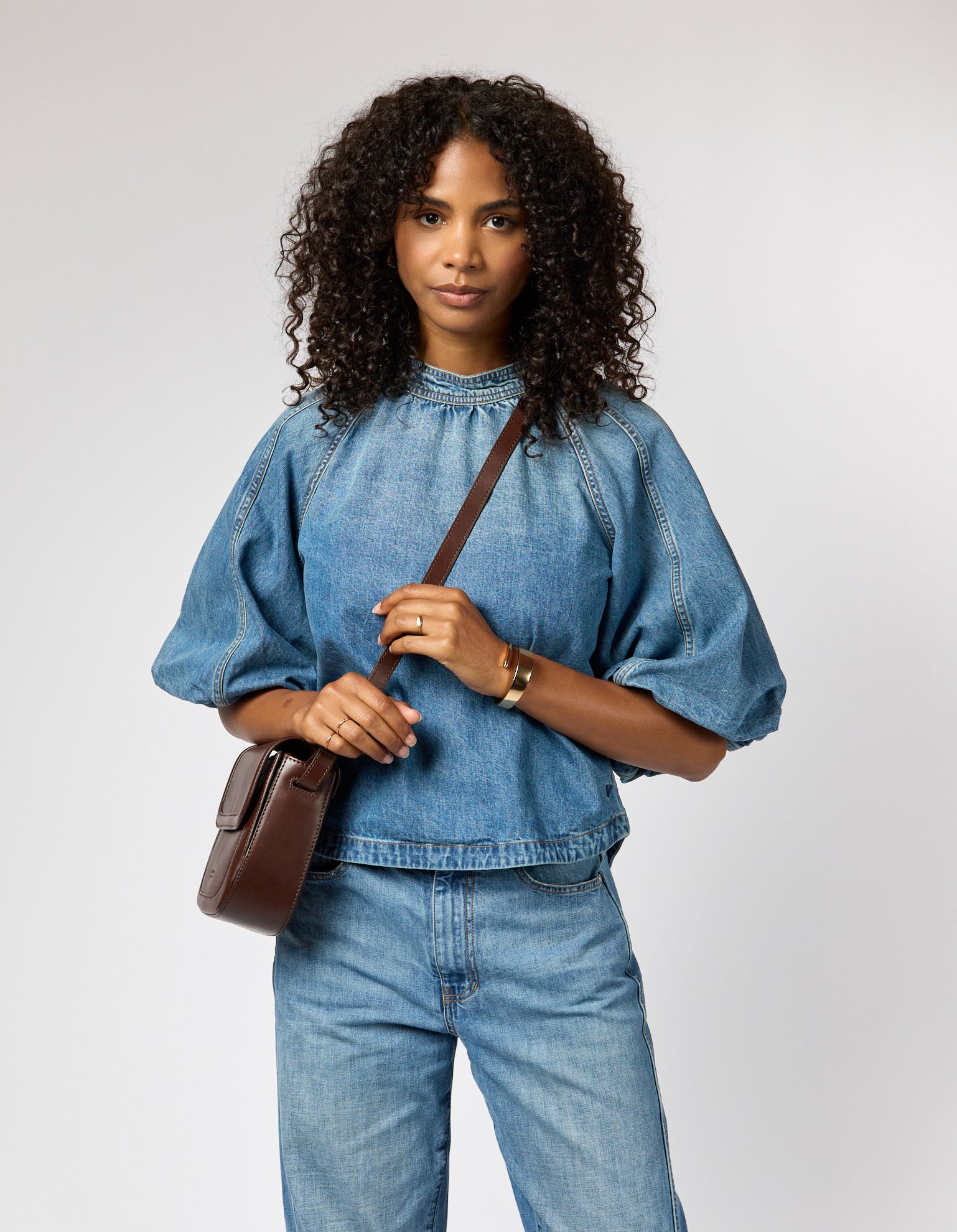 Nina - Chocolate Classic Leather