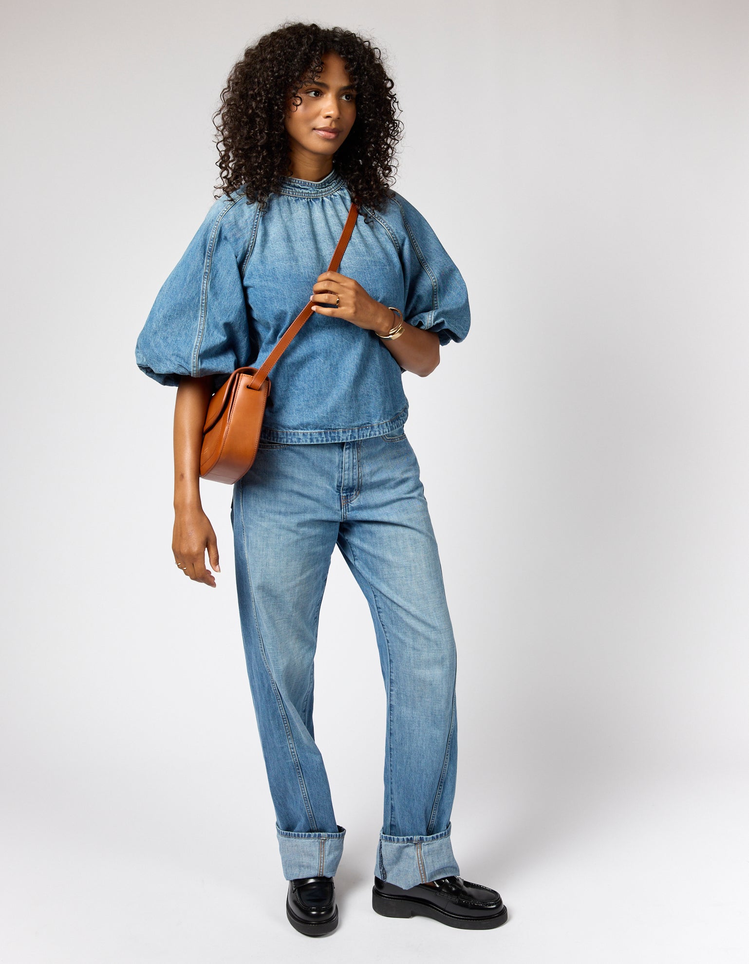 Nina - Cognac Classic Leather