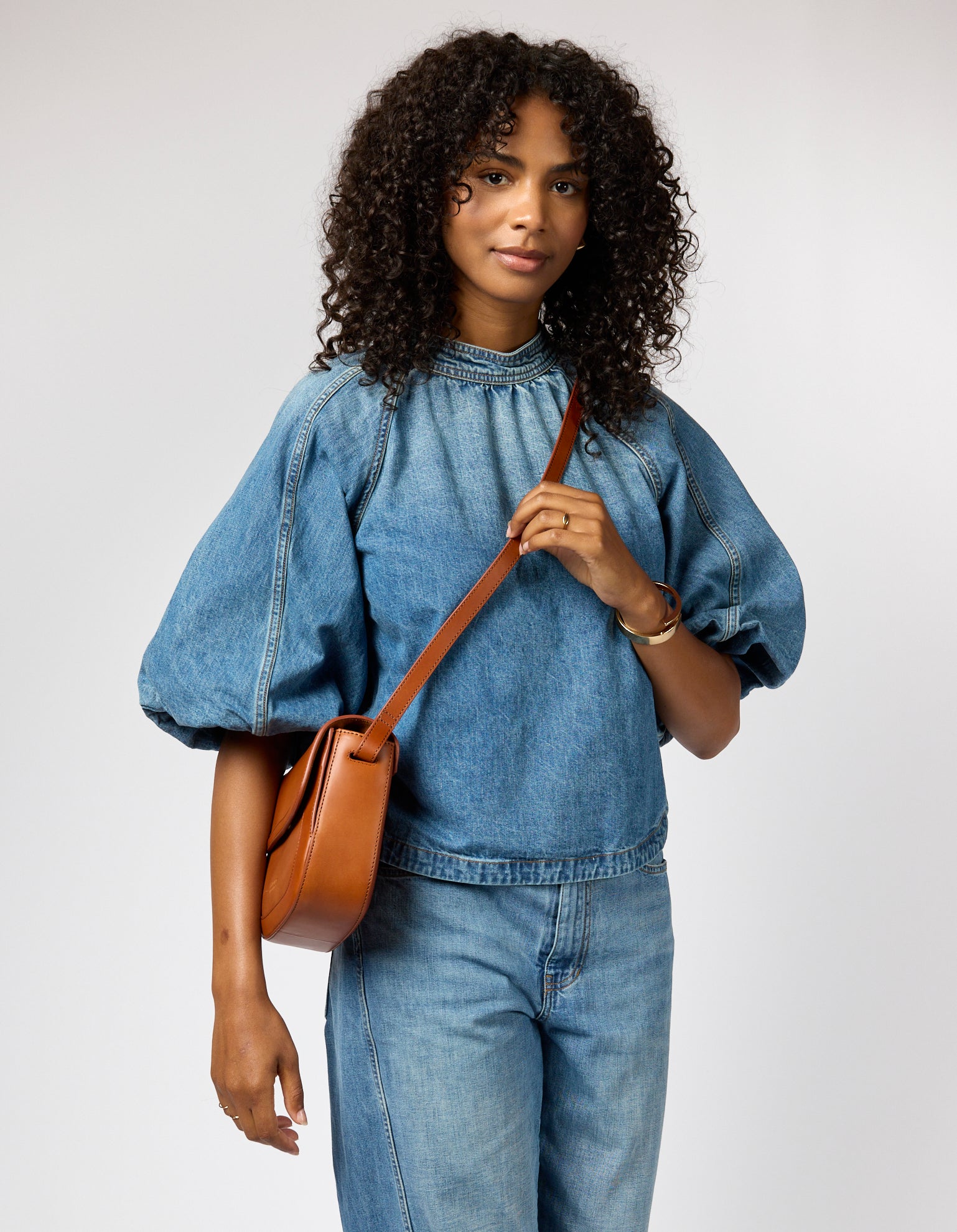 Nina - Cognac Classic Leather