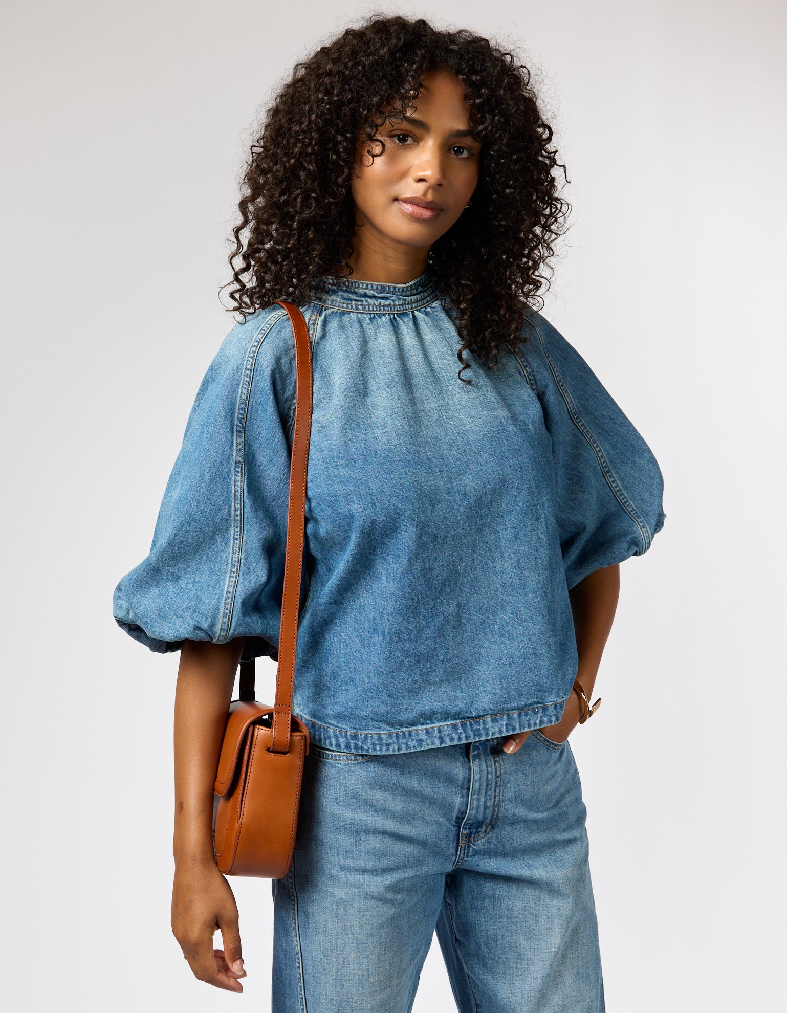 Nina - Cognac Classic Leather