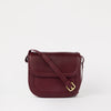 Nina - Dark Cherry Classic Leather