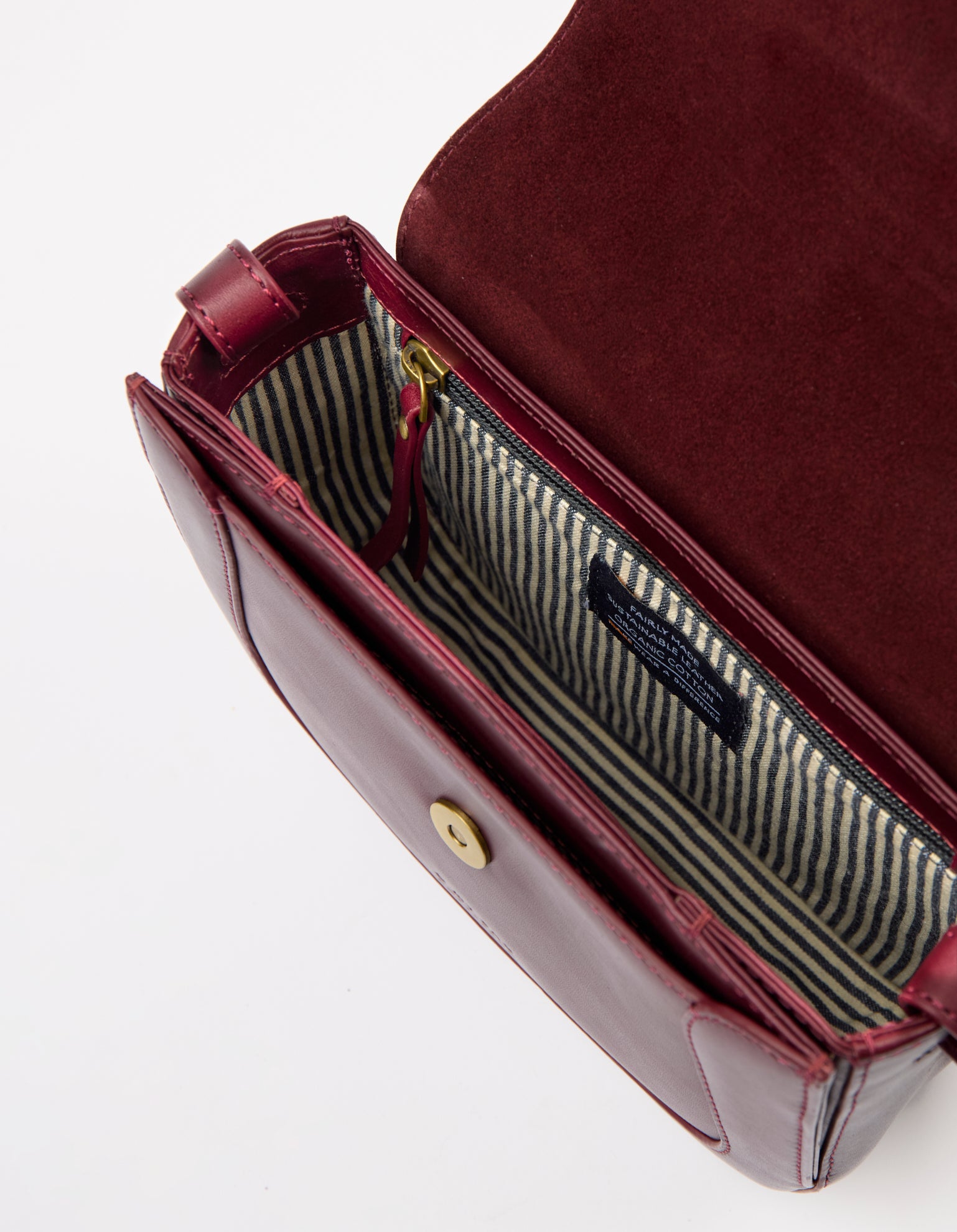 Nina - Dark Cherry Classic Leather