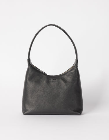 Nora - Black Soft Grain Leather