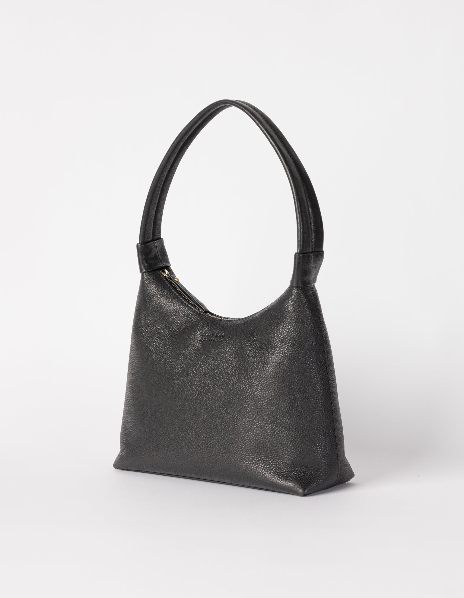 Soft black discount leather hobo bag