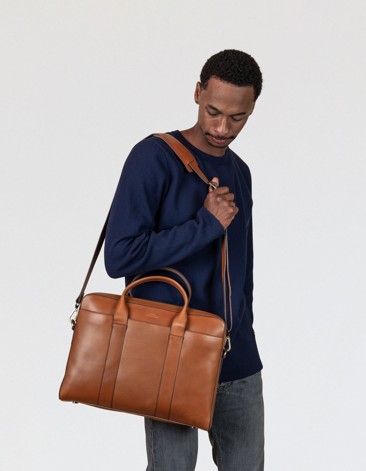 Harvey - Cognac Classic Leather