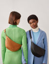 Crossbody Leo Bag - Campaign image with two models