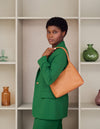 Nora shoulder bag - campaign image with model