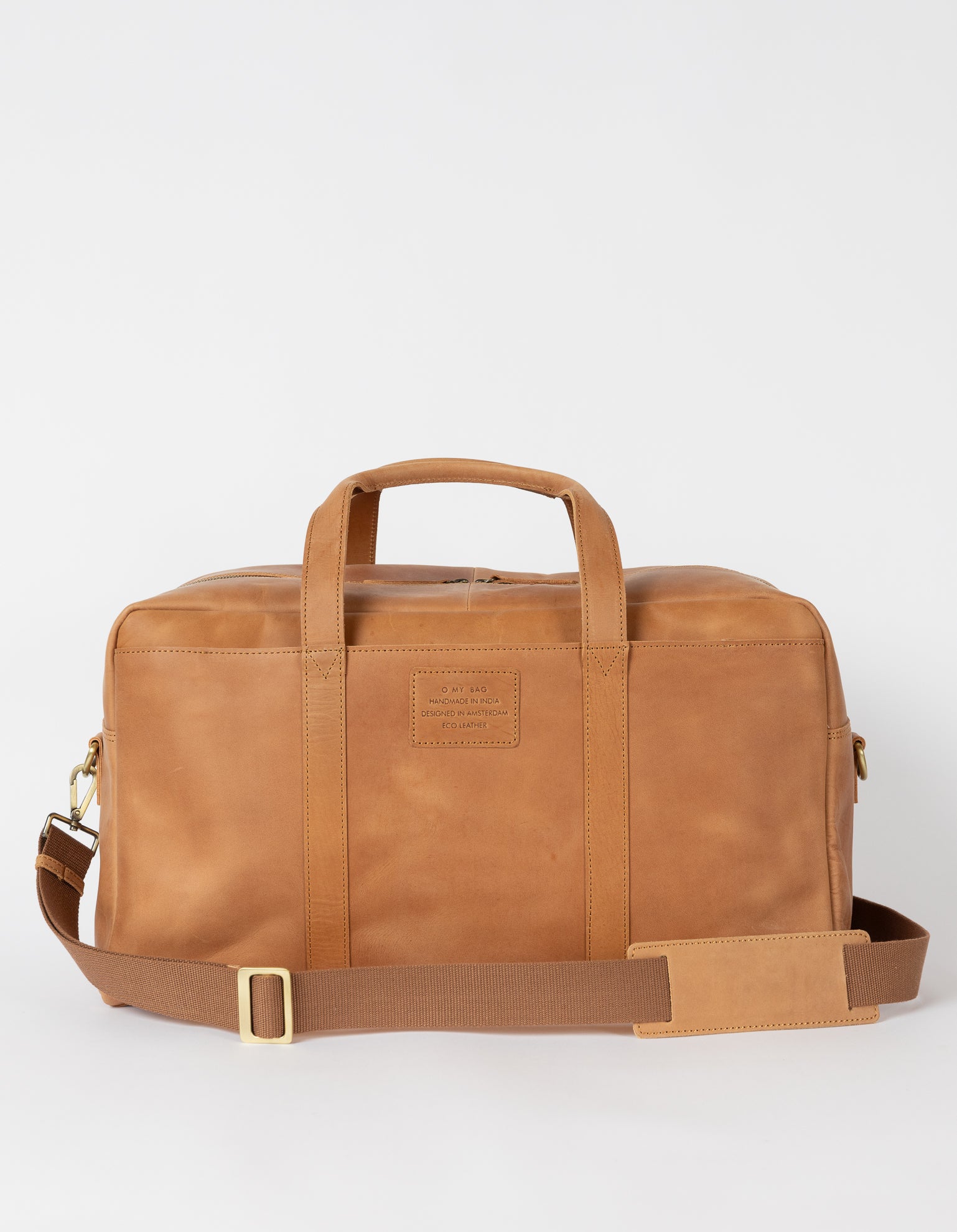 O My Bag Otis Weekender Camel Hunter Leather