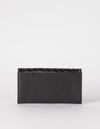 woven leather wallet - back product image