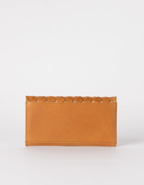 Woven Leather wallet - Back product image