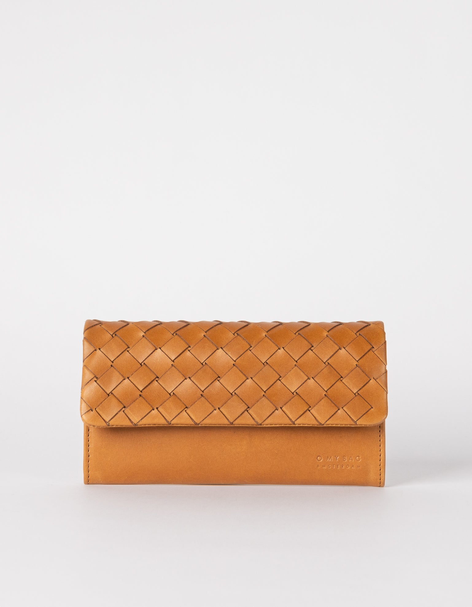 Woven Leather wallet - Front product image