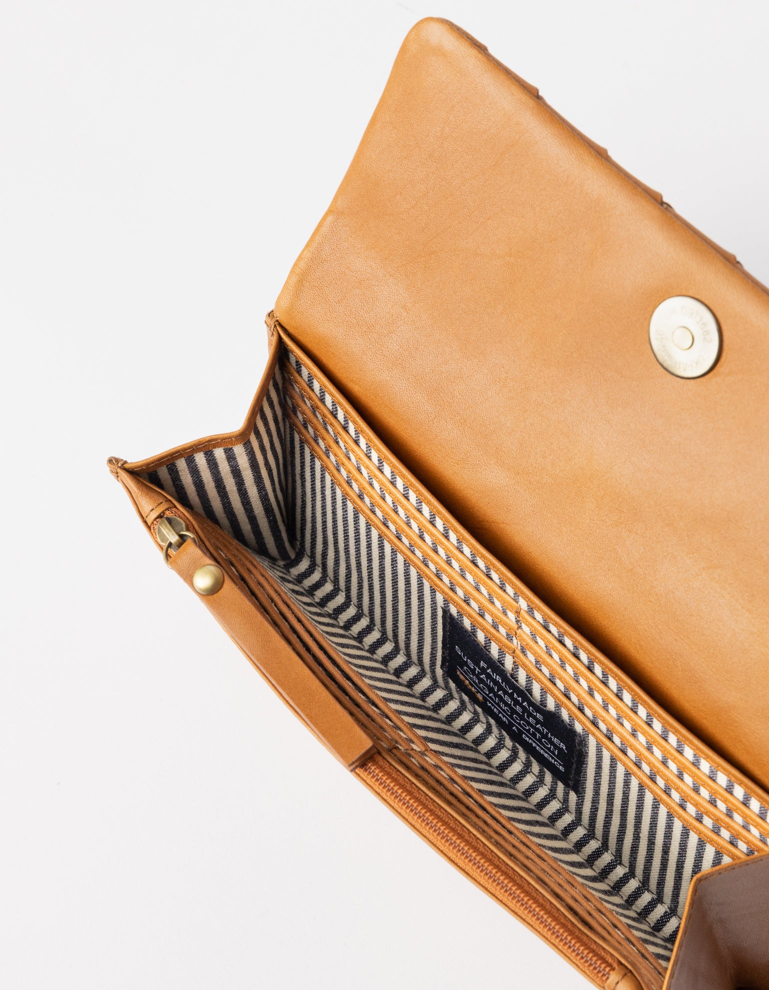 Woven Leather wallet - Inside product image