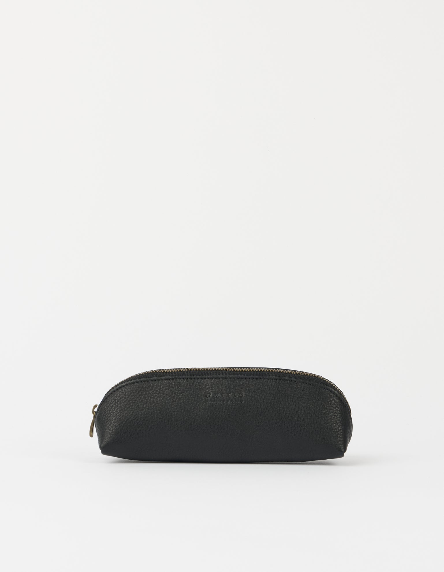 Pencil Case Small - Black Soft Grain Leather