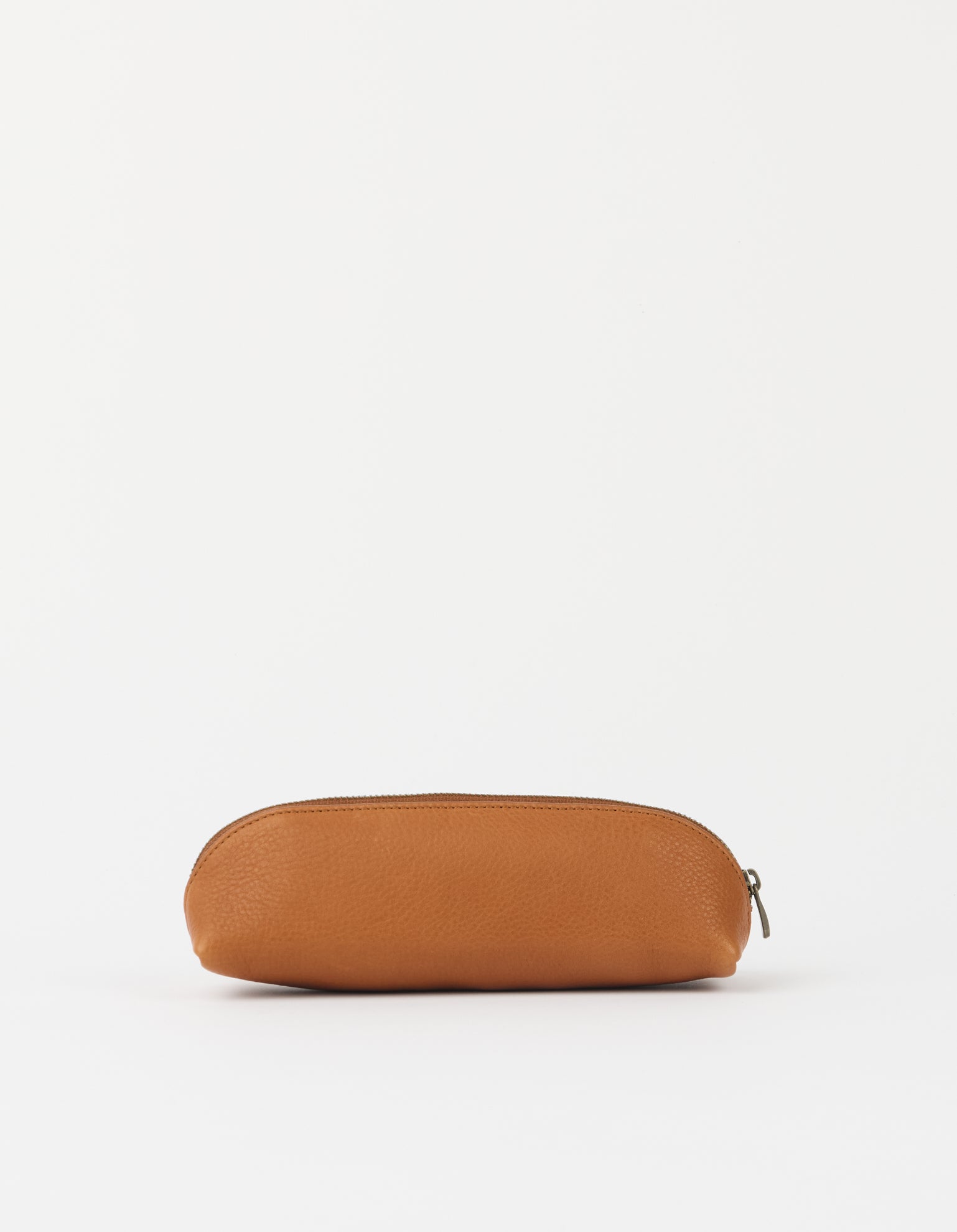 Pencil Case Small - Wild Oak Soft Grain Leather