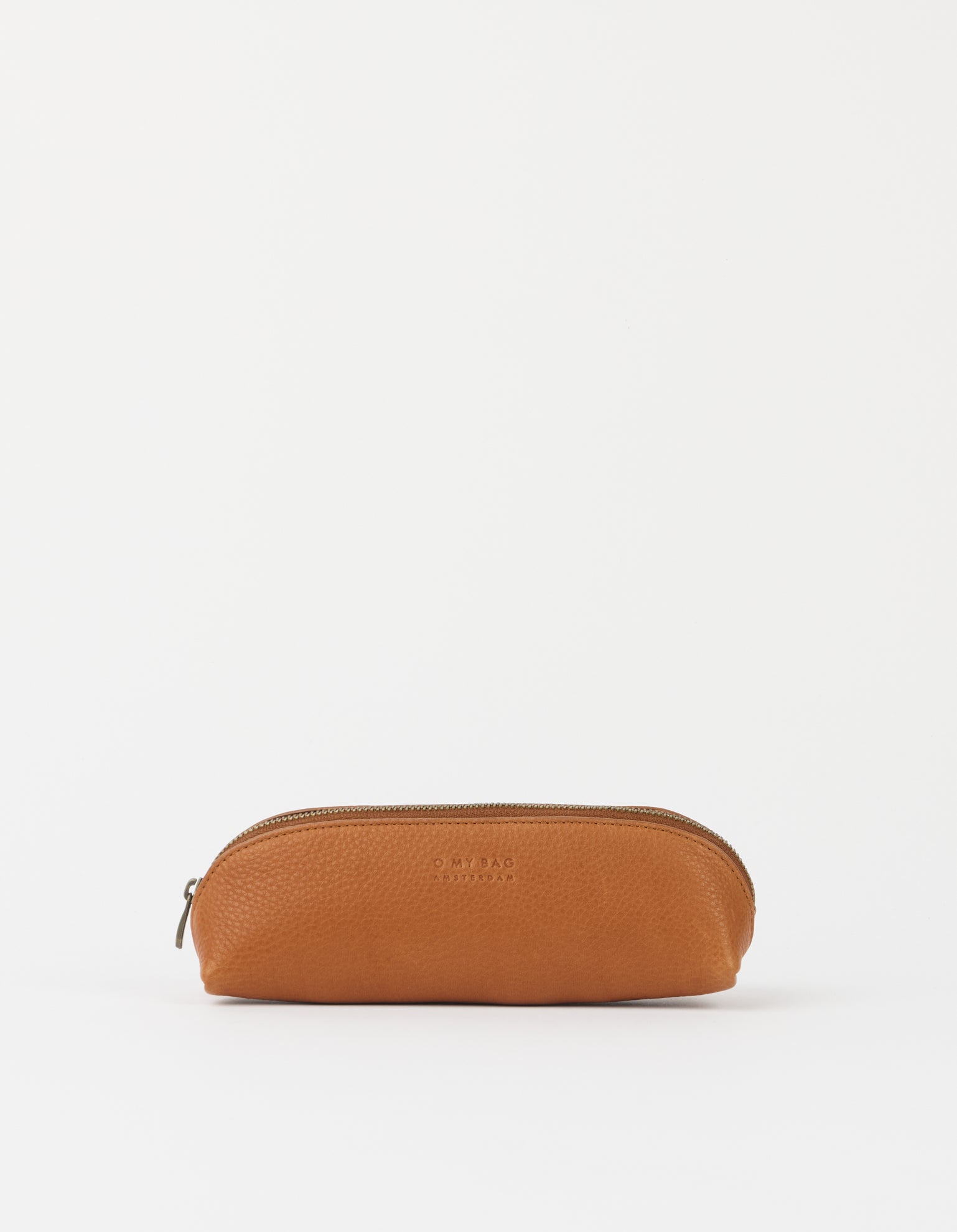 Pencil Case Small - Wild Oak Soft Grain Leather