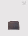 Perfectly Imperfect Coin Purse - Dark Brown Hunter Leather