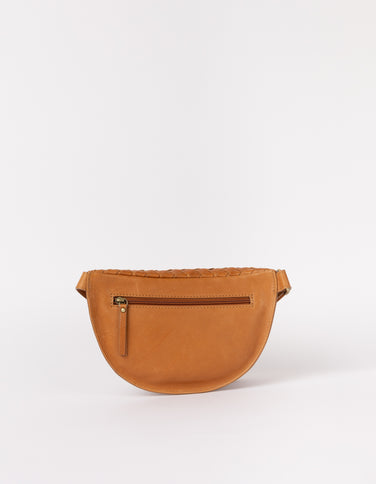 Ray Bumbag - Wild Oak Woven Soft Grain Leather