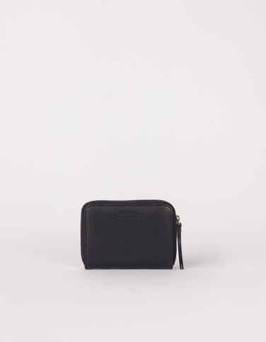 Robbie Wallet - Black Soft Grain Leather