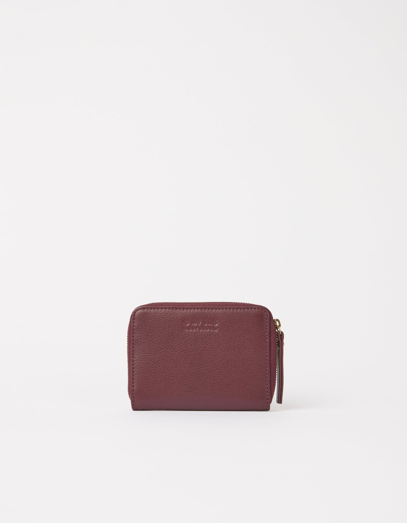 Robbie Wallet - Dark Cherry Soft Grain Leather