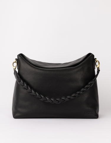 Sienna - Black Soft Grain Leather