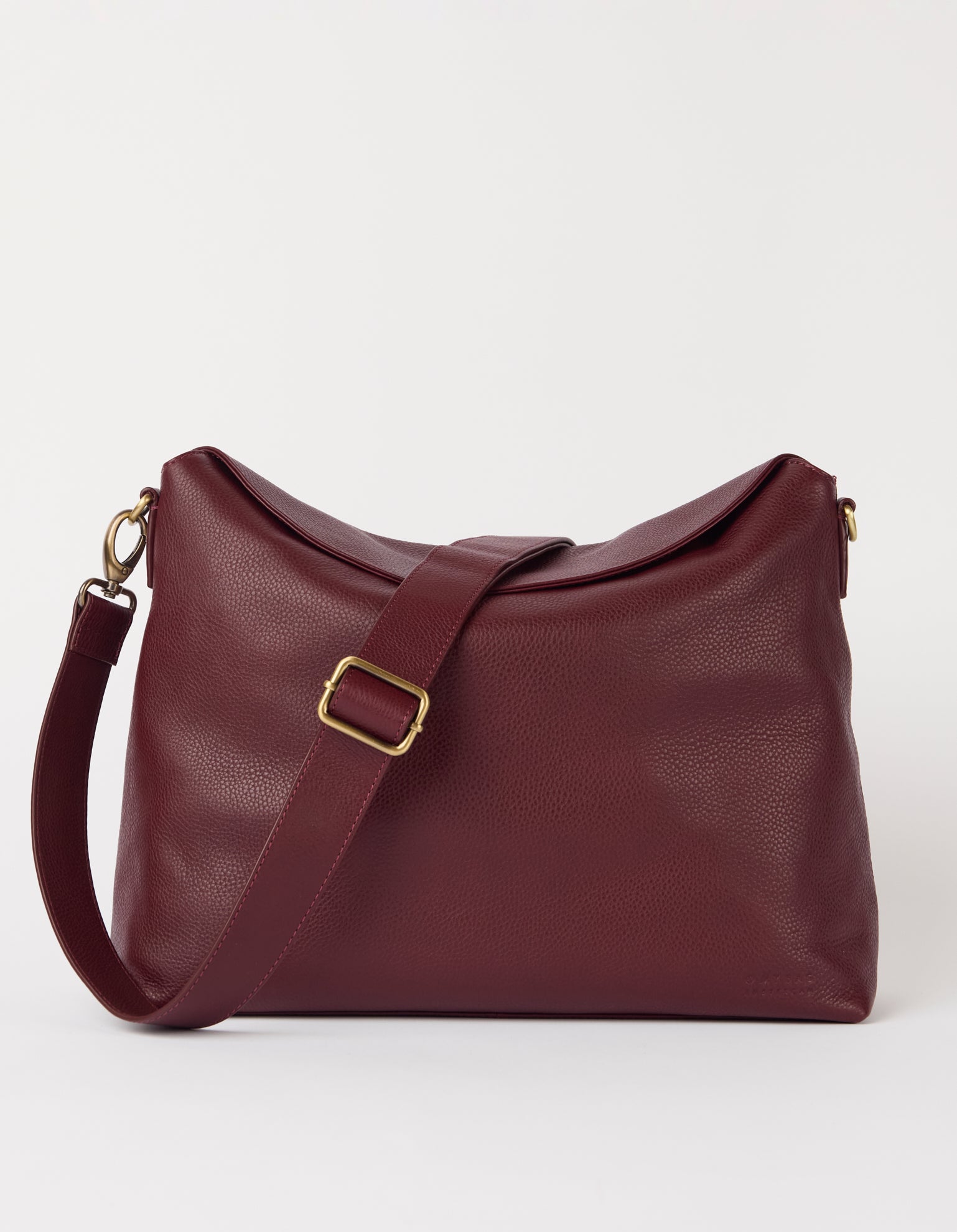 Sienna - Dark Cherry Soft Grain Leather