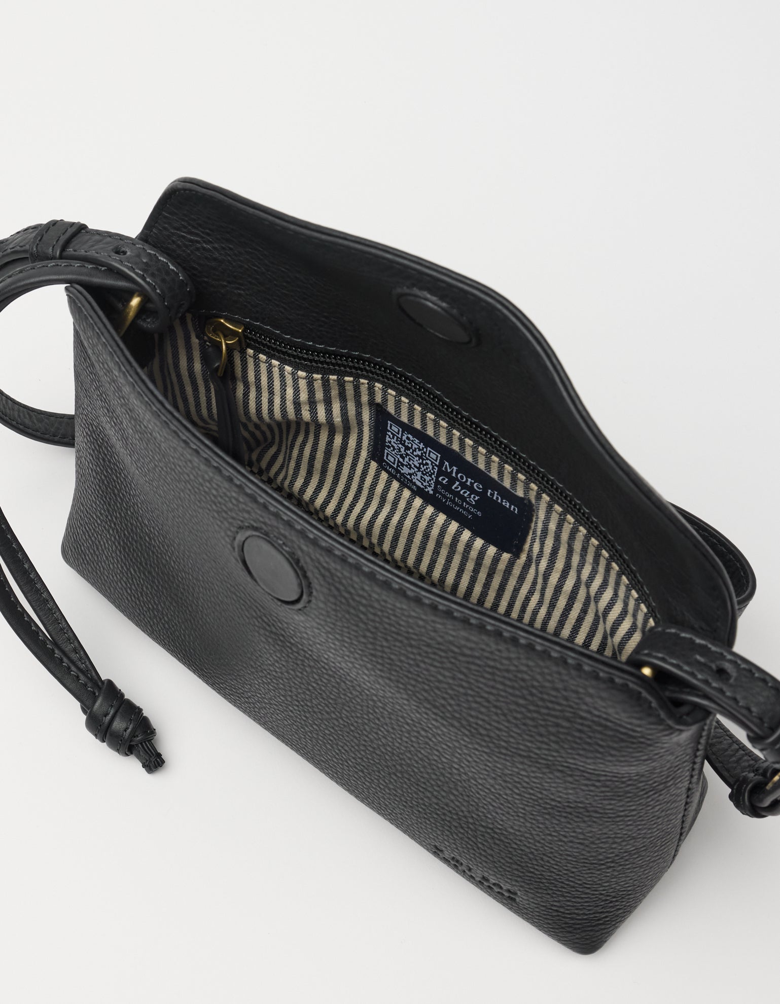 Sienna Mini - Black Soft Grain Leather