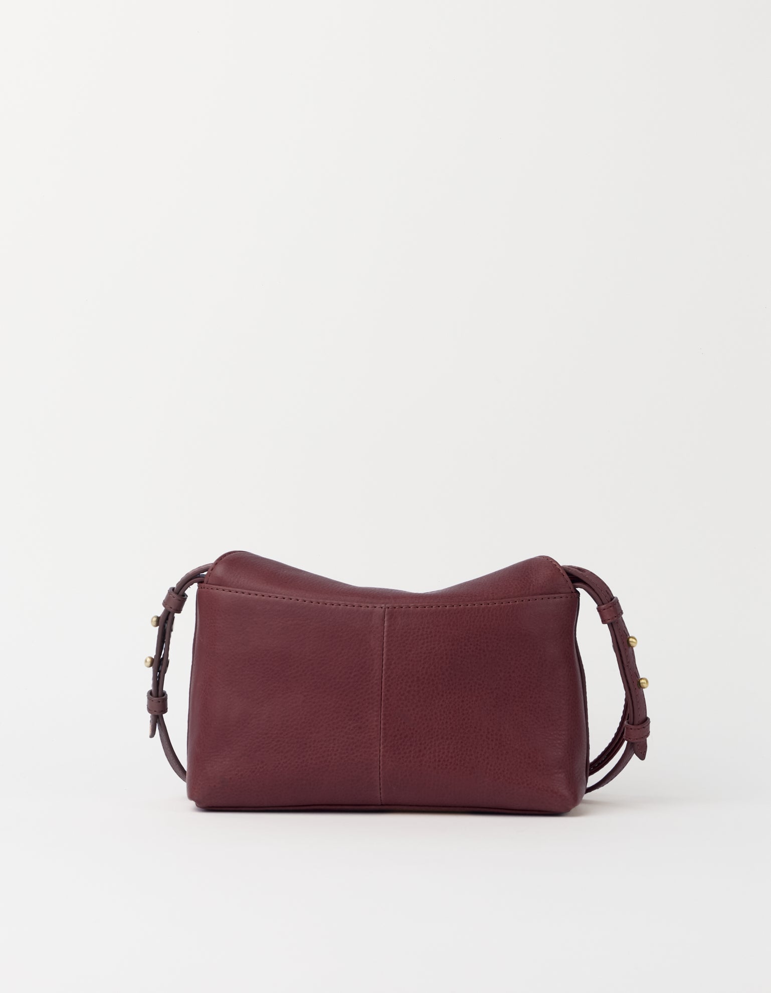 Sienna Mini - Dark Cherry Soft Grain Leather