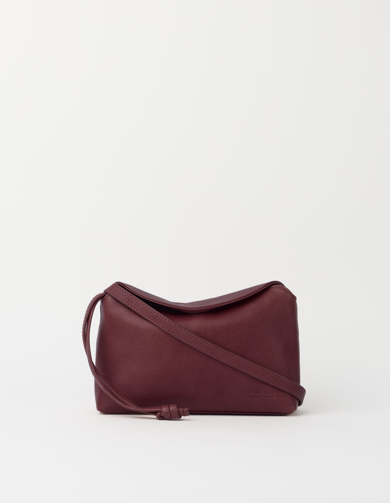 Sienna Mini - Dark Cherry Soft Grain Leather