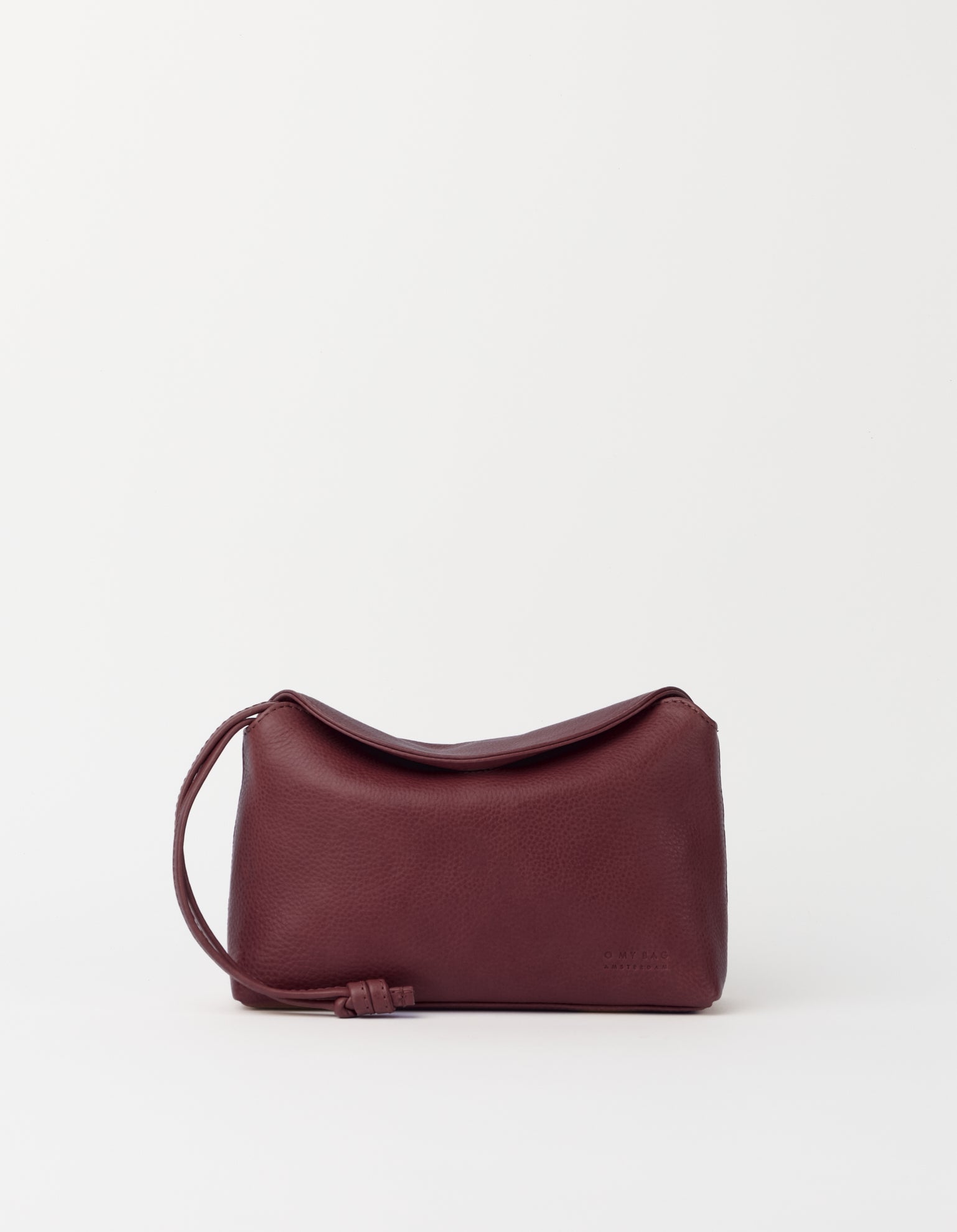 Sienna Mini - Dark Cherry Soft Grain Leather