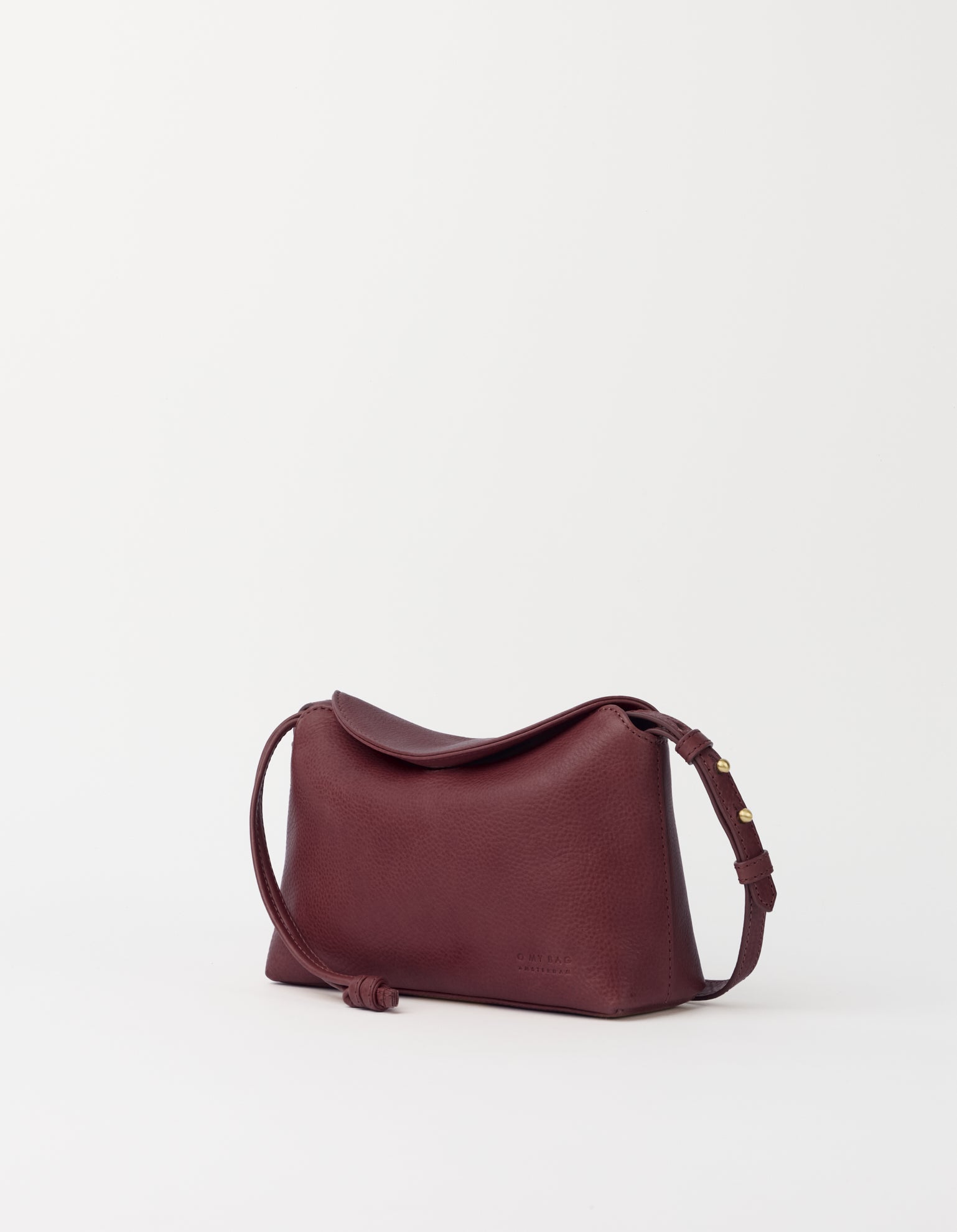 Sienna Mini - Dark Cherry Soft Grain Leather