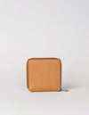 Pre-Loved - Sonny Square Wallet - Cognac Vegan Uppeal™