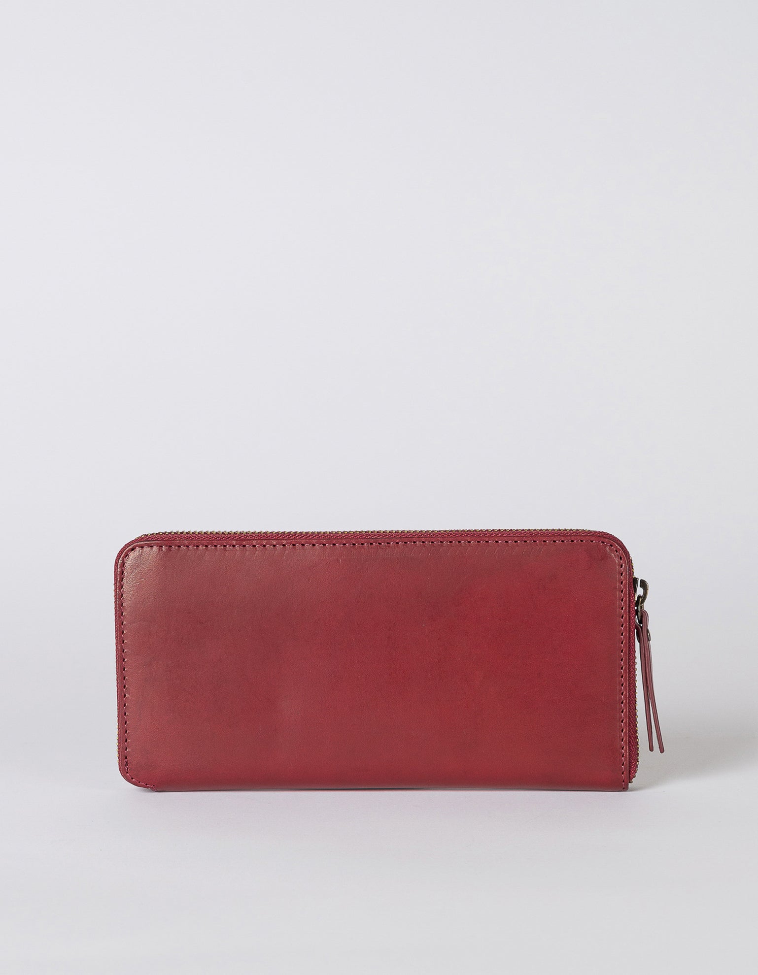 Back of Sonny Wallet Ruby Classic Leather