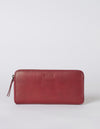 Front of Sonny Wallet Ruby Classic Leather