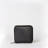 Sonny Square Wallet - Black Vegan Uppeal™