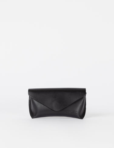 Spectacle Case - Black Classic Leather