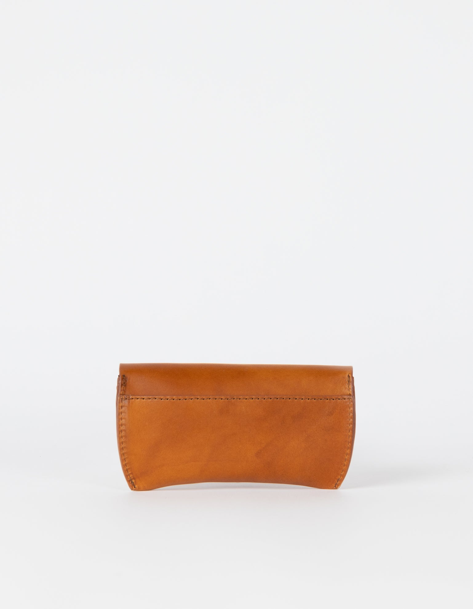 Spectacle Case Cognac Classic Leather - back image