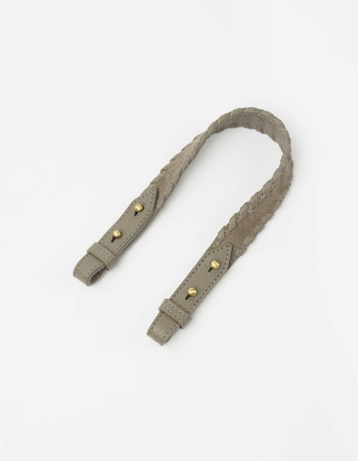 Leo Midi Crossbody & Shoulder Strap Set - Clay Suède