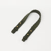 Suede Shoulder Strap - Moss Suède with Soft Grain Leather