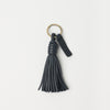 Bag Charm Tassle - Universe Blue Soft Grain Leather